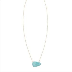Kendra Scott Isla necklace in turquoise magnesite